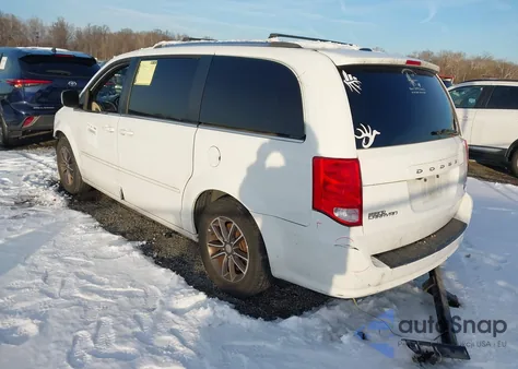 2017 Dodge Grand Caravan Sxt z USA, uszkodzony, nr VIN 2C4RDGCGXHR852306